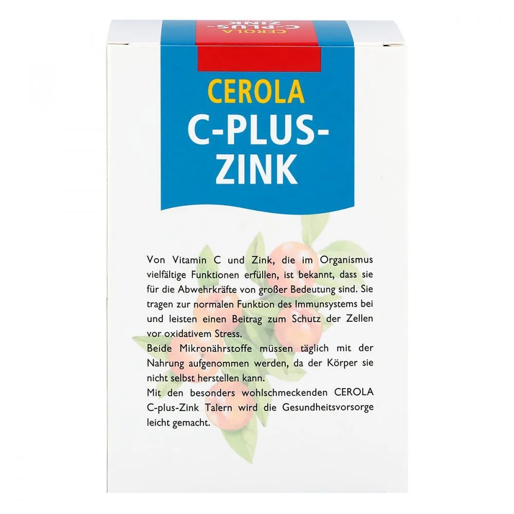 DR. GRANDEL Cerola C plus Zink Taler 60 Stück Immun