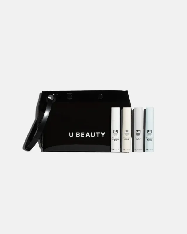 U Beauty New Year Prep Pflegeset 4x10 ml Glas-Haut