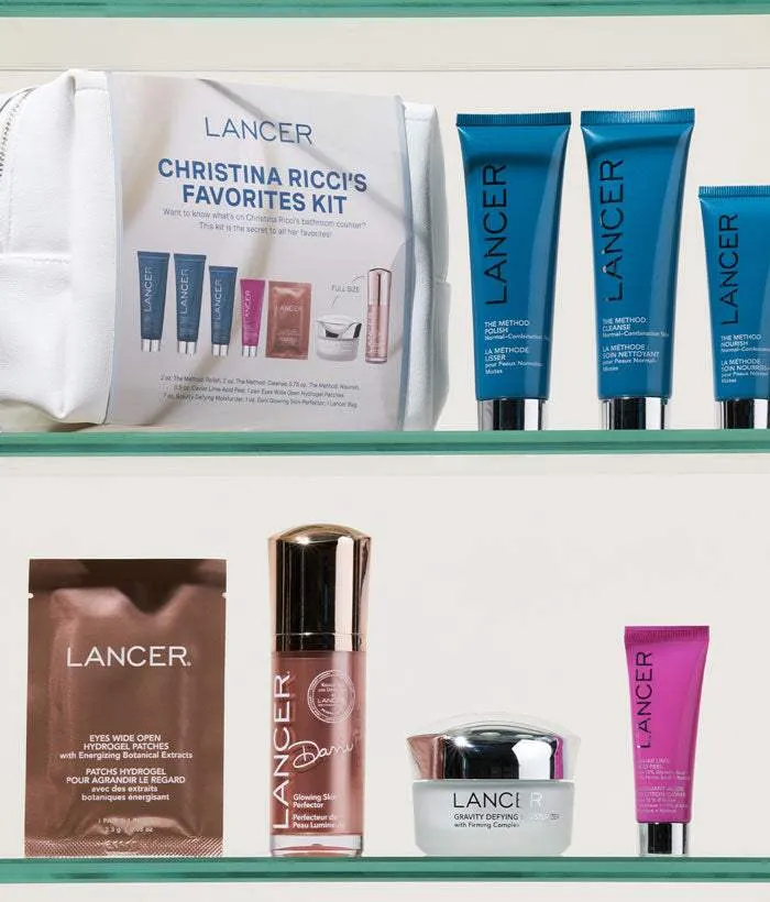 Lancer Christina Ricci Favorites Kit Gesichtspflegeset