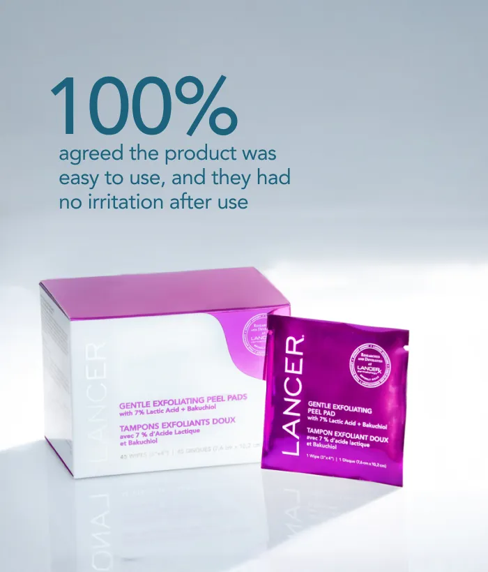 Lancer Gentle Exfoliating Peel Pads Peeling sanft