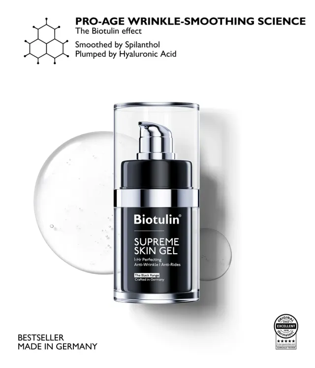 Biotulin Supreme Skin Gel Gesichtsserum Spilanthol