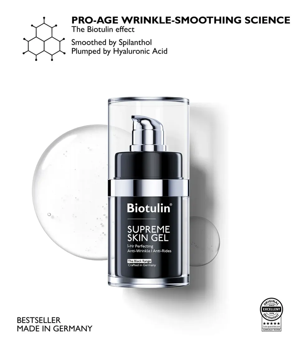 Biotulin Supreme Skin Gel Gesichtsserum Spilanthol