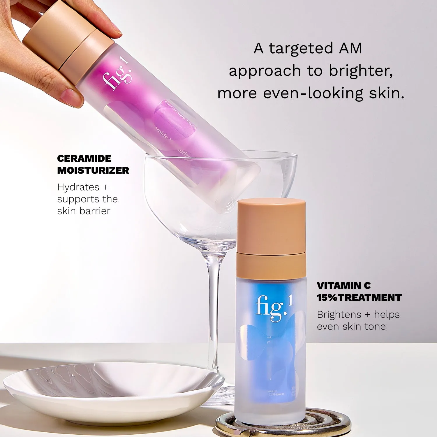 Fig.1 Beauty AM Starter Pflegeset morgens Vitamin C 2tlg