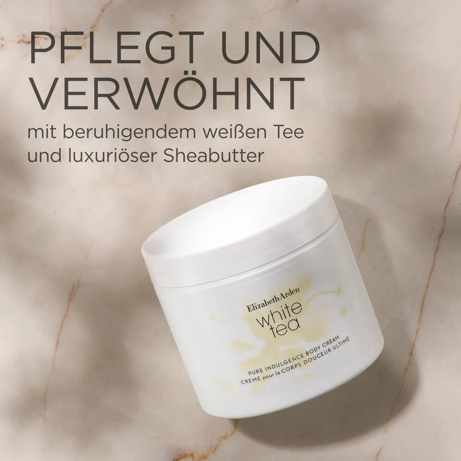 Elizabeth Arden White Tea Pure Indulgence Body Cream 400ml seidig