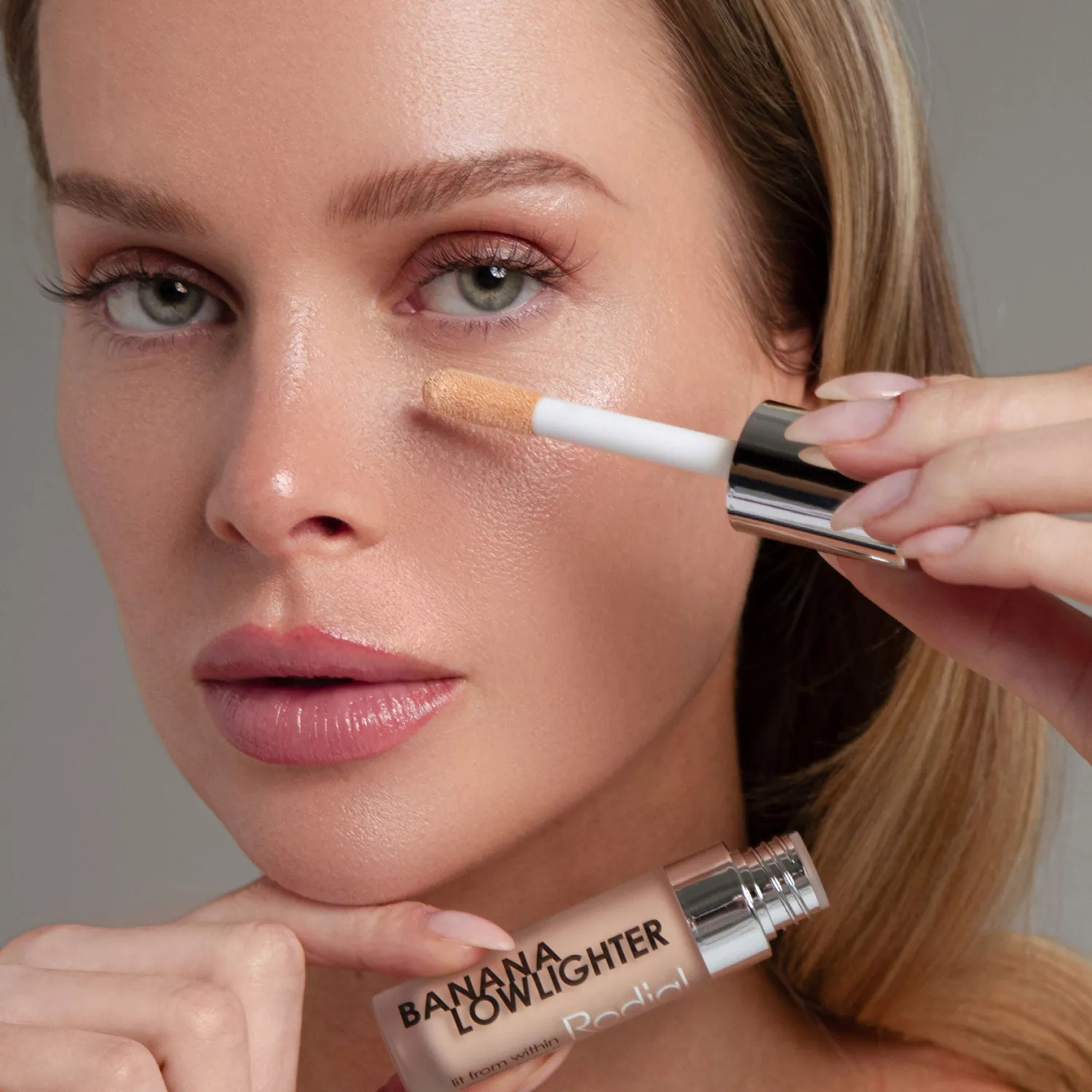 Rodial Banana Lowlighter & Buffing Brush Pinselset