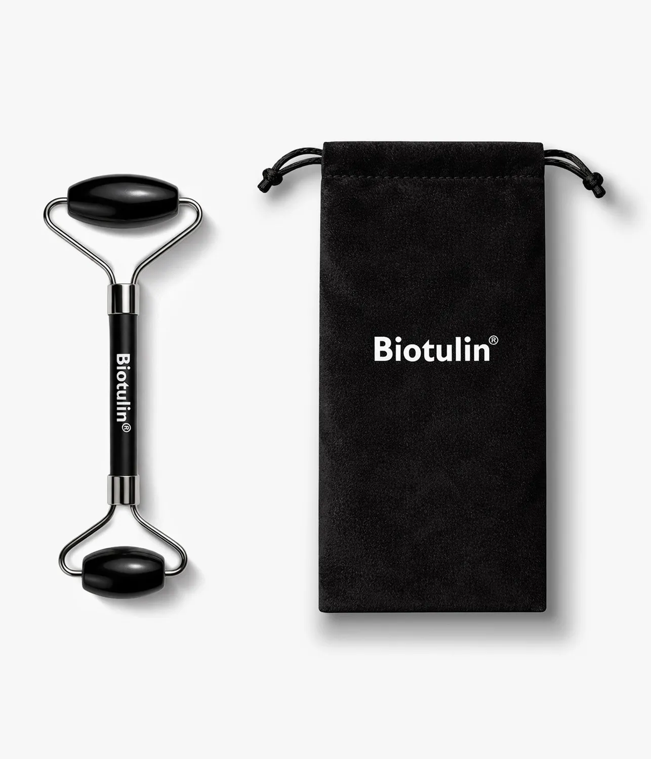Biotulin Jade Roller Gesichtsroller Doppel-Roller